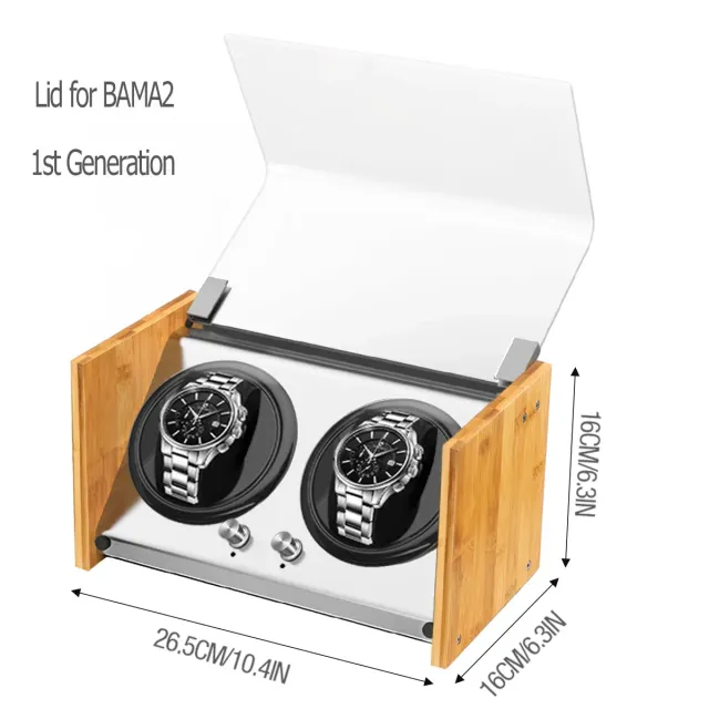 Watch Winder Smith BAMA2 acryl deksel 1st Generation
